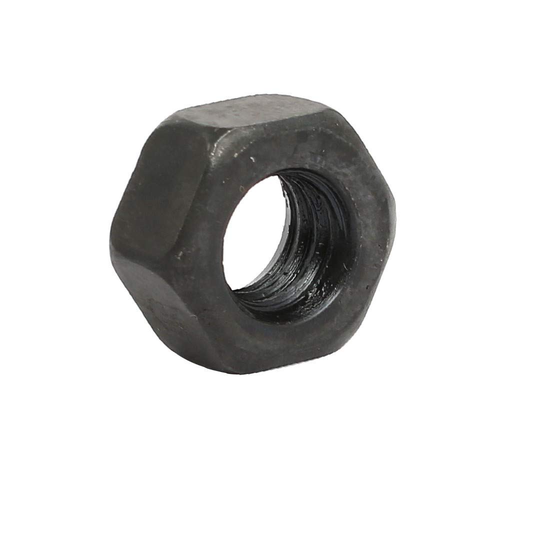 4Pcs M8 Metal Hex Reverse Nut Fastener Black for Screws Bolts - DIY & Auto Repair