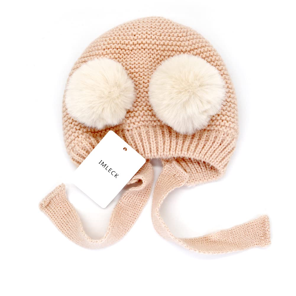Adorable Stretchy Cat Beanie Hat for Baby Girls & Boys - Warm Winter Knit Hat for Kids - Perfect for Outdoor Play, Snow Days & Holiday Photos