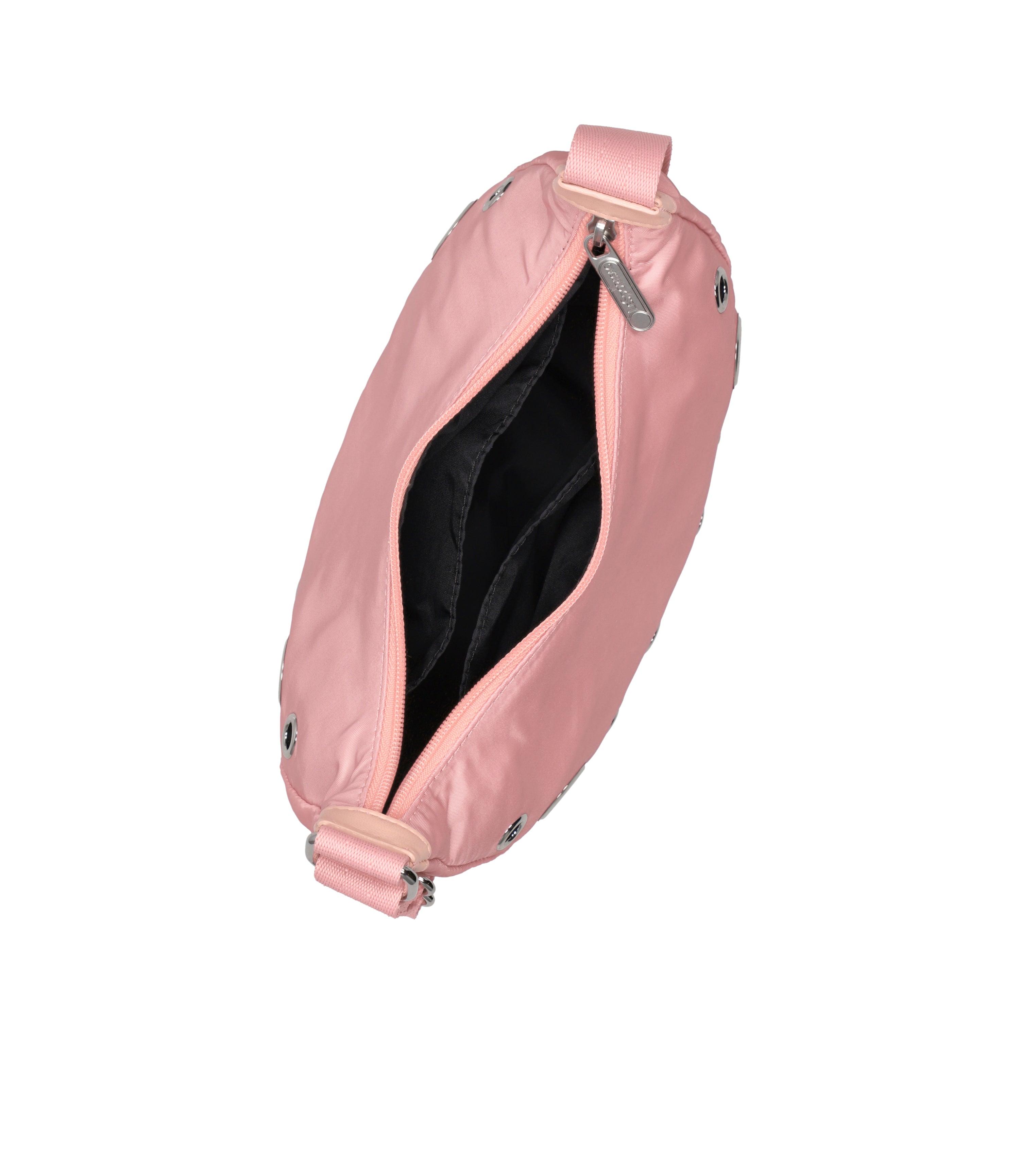 Stylish Small Shoulder Bag with Grommet Details - Perfect for Everyday Use, Travel & Casual Outings