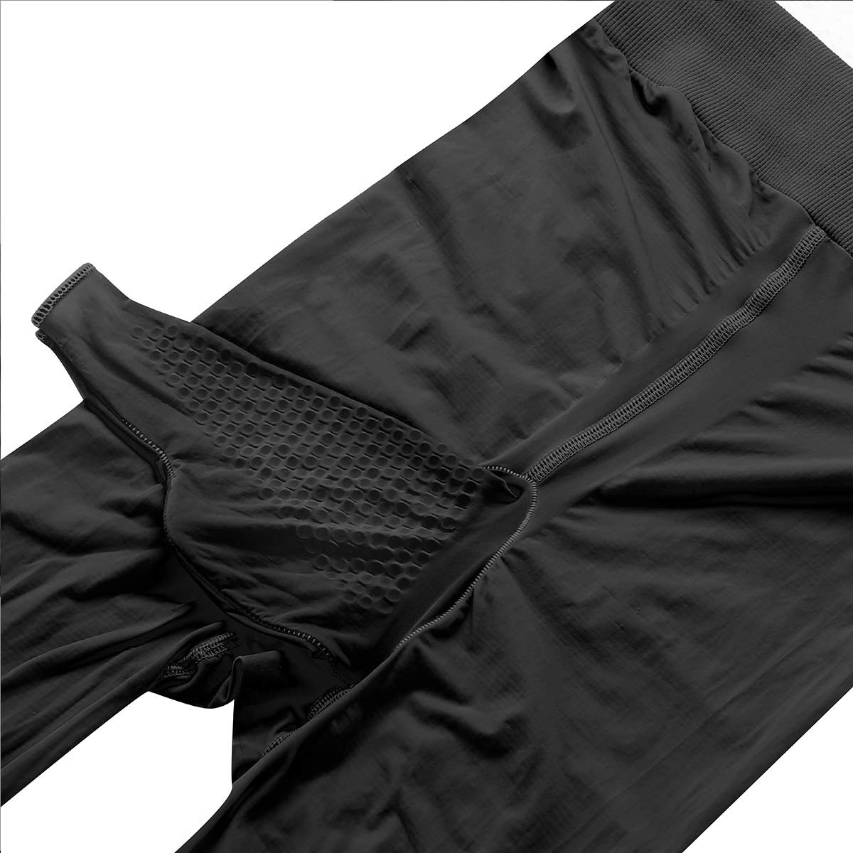 Sexy Open Crotch Pantyhose Bodysuit for Men - Stretchy Tight Body Stockings - Perfect for Roleplay, Lingerie & Sensual Wear