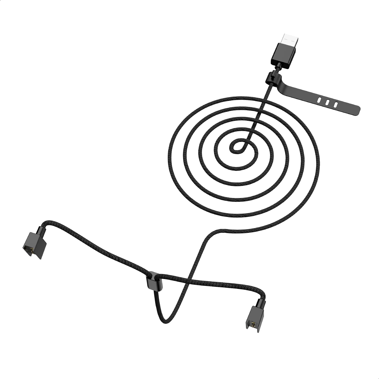 Original Title: Replacement Charger 5 Feet Cable Compatible with Razer Anzu Smart Glasses Frames   Optimized Title: Razer Anzu Smart Glasses Replacement Charger - 5FT USB Charging Cable - Fast Charging Compatible with Razer Anzu Frames - Perfect for Home, Office & Travel Use