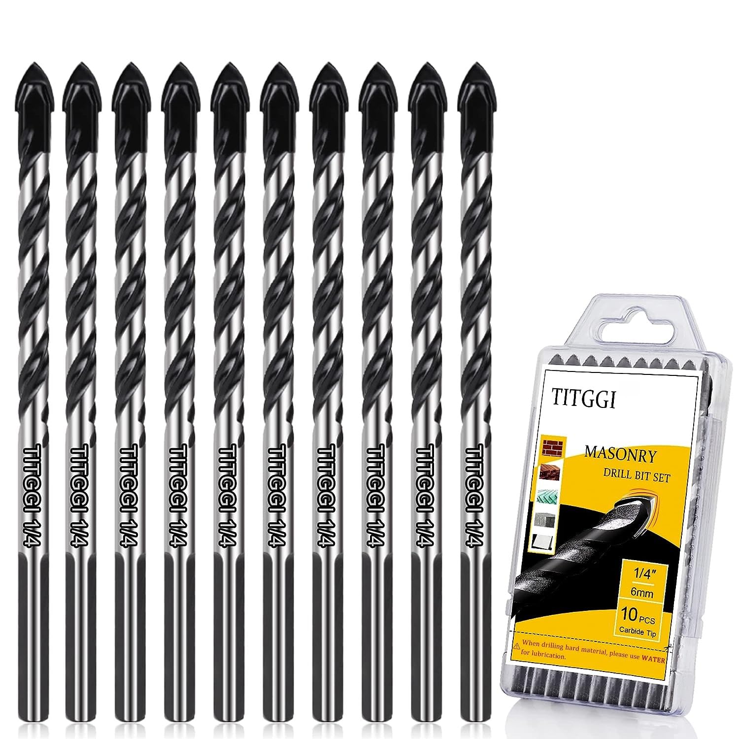TITGGI 10PCS 1/4