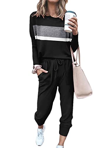 Young Color Block Black & Grey