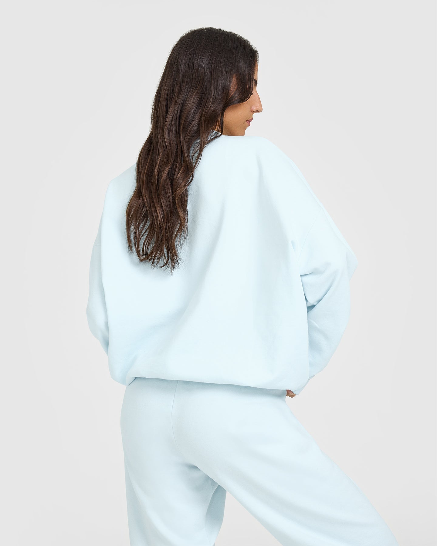Lightweight Graphic Sweatshirt for Women & Men | Soft Cloud Blue Pullover Hoodie - Perfect for Casual Wear, Gym, and Outdoor Activities