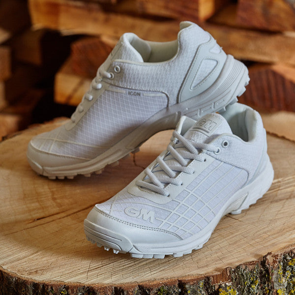 GM ICON All Rounder Cricket Shoes - Lightweight & Durable for Professional & Amateur Players - Perfect for Matches, Practice & Training Sessions