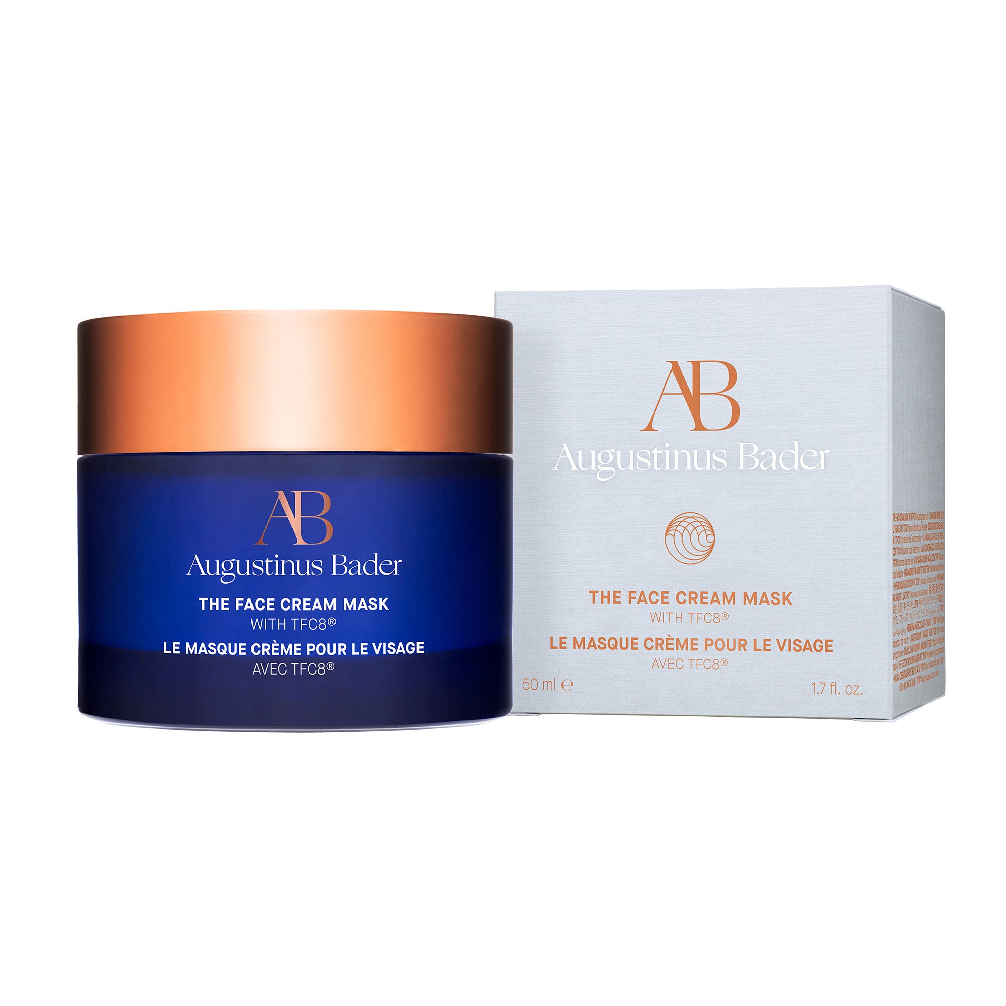 Best TCF8 Powered Face Cream Mask - 1.7 fl oz/50ml for Hydration & Anti-Aging | Perfect for Night Routine & Dry Skin Care
