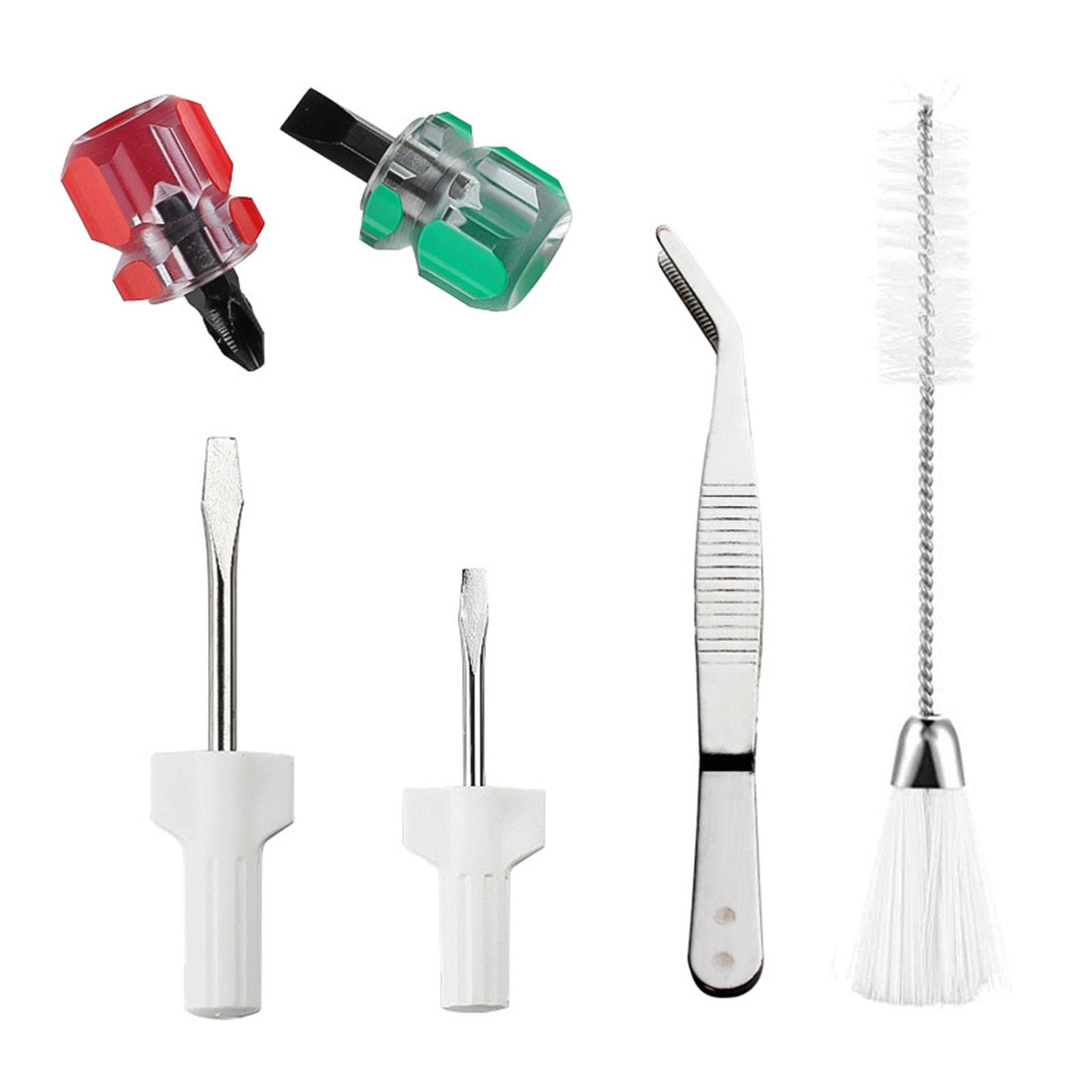 Simhoa Sewing Machine Cleaning Kit - Double Headed Lint Brush & Mini Screwdriver Set for Sewing Machine Maintenance & Repair | Perfect for Home Tailoring, Quilting, and DIY Fabric Projects
