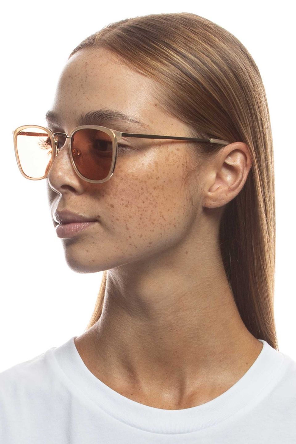 Racketeer Polarized Sunglasses with Sand Tint Lenses - UV Protection for Men & Women - Perfect for Beach, Driving & Outdoor Activities