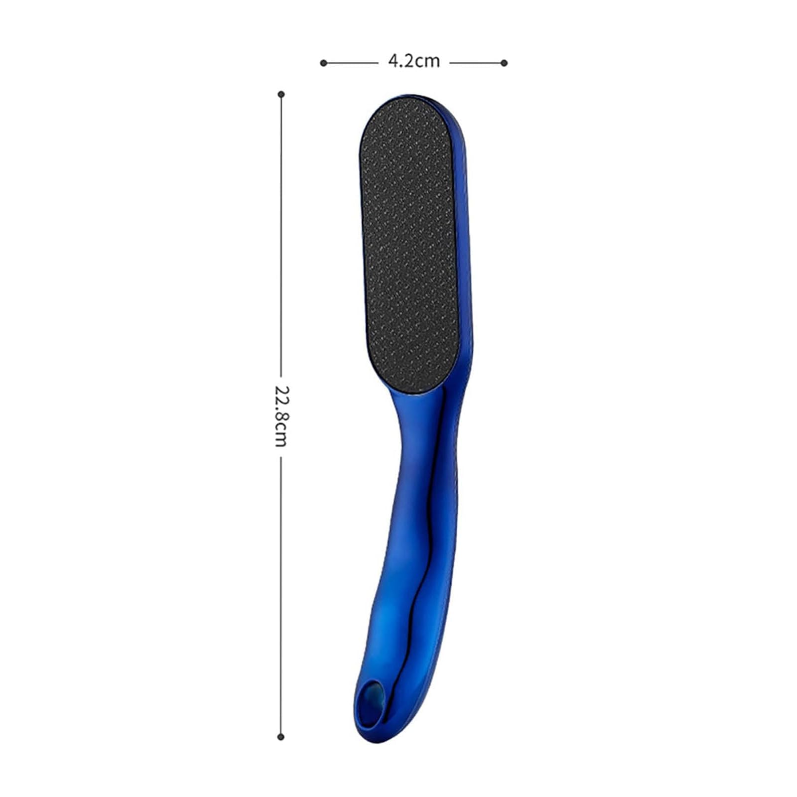 Professional Nano Glass Foot File for Hard Skin & Callus Removal – Long Handle Dead Skin Remover for Smooth Feet | Safe Pedicure Tool for Home & Spa Use (Gold)