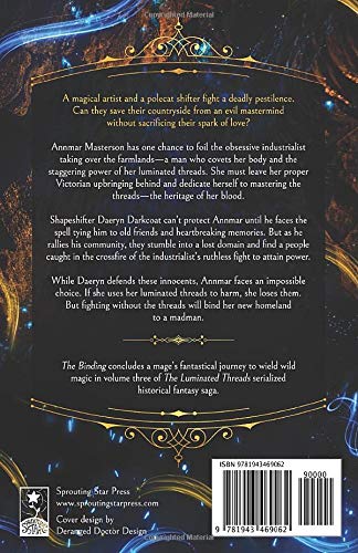 The Binding: Volume Three of The Luminated Threads - Steampunk Fantasy Romance Novel | Perfect for Fans of Victorian-Era Adventure & Romantic Fantasy Books
