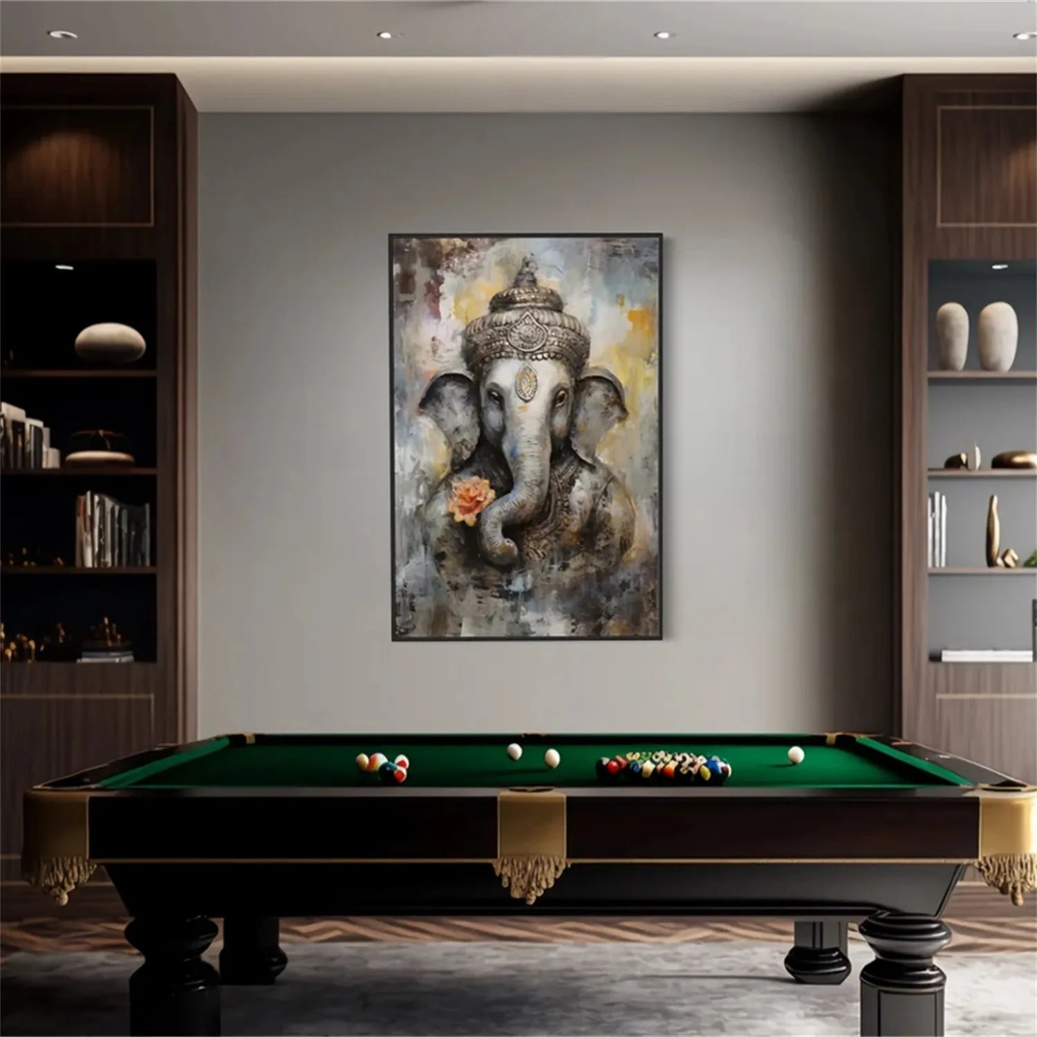 Animal Art Painting #AP060 - Handmade Canvas Wall Decor for Living Room, Bedroom & Office - Perfect Gift for Pet Lovers & Home Decor
