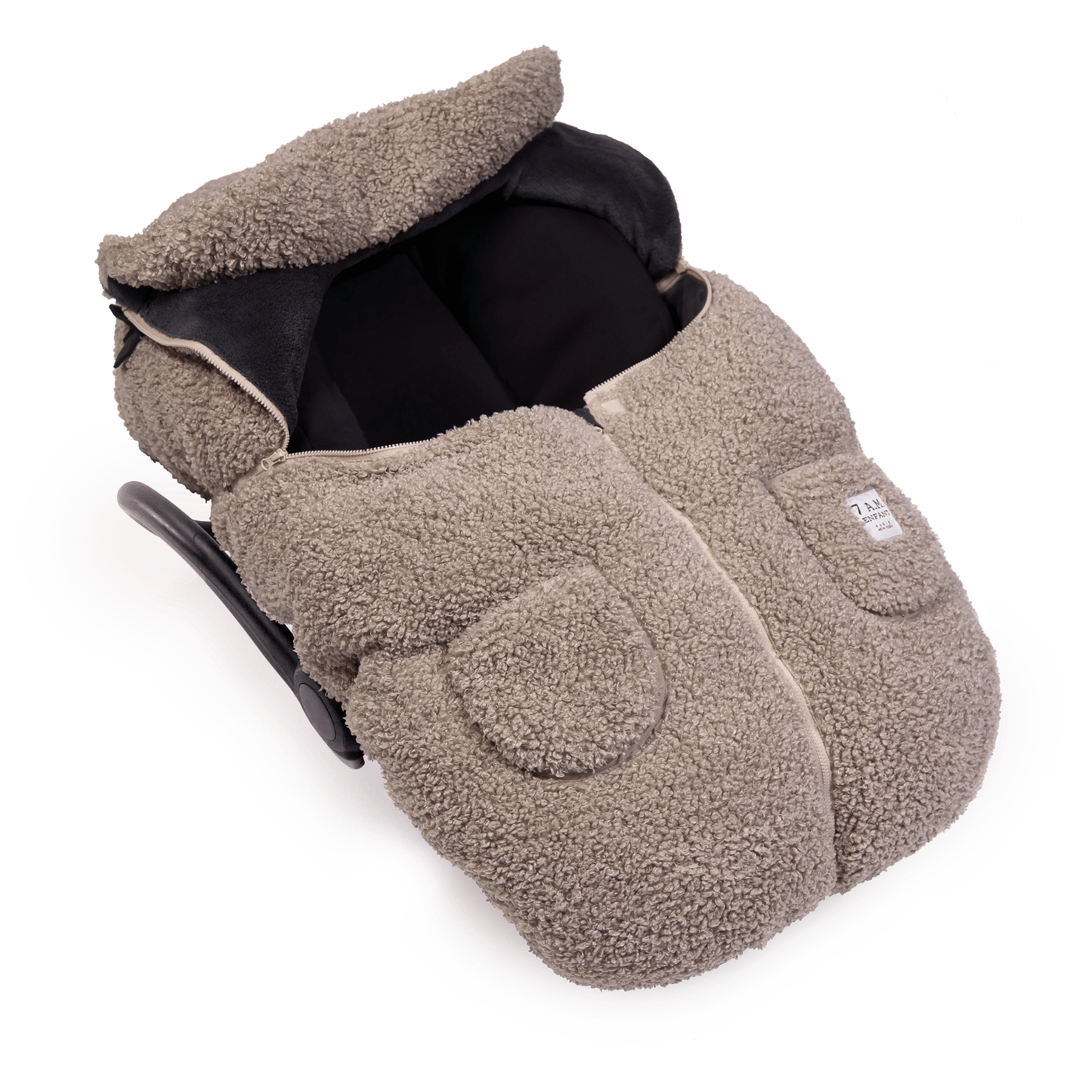 7AM Enfant Baby Car Seat Cocoon for Infants 0-12 Months - Soft & Warm Winter Car Seat Cover for Safe & Cozy Travel