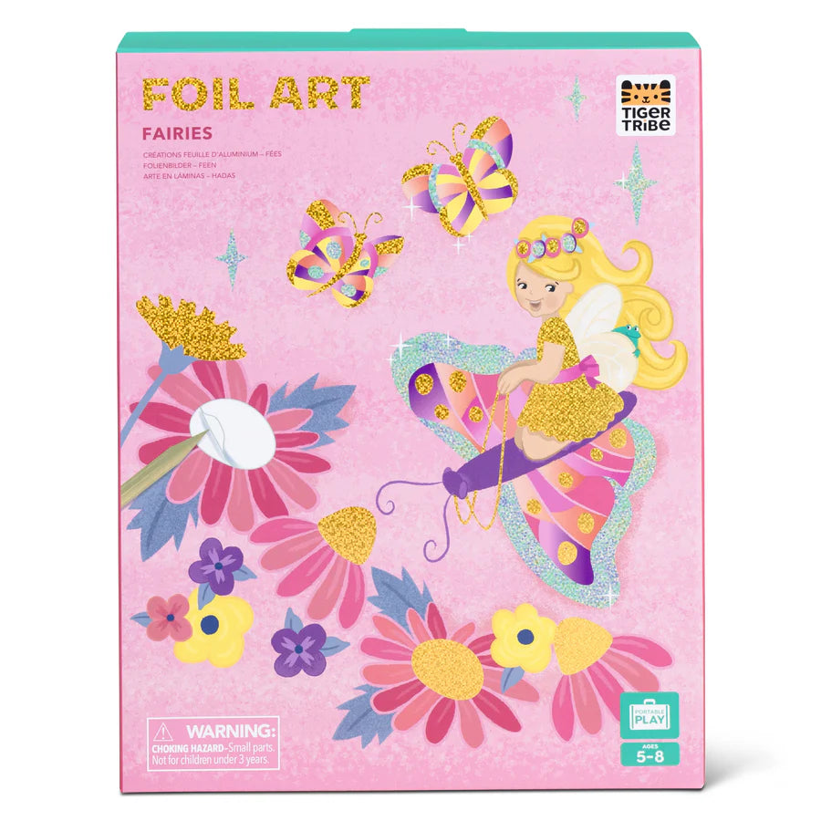 Foil Art Fairy - DIY Glitter Art Kit for Kids & Adults - Perfect for Home Decor, Scrapbooking & Party Crafts