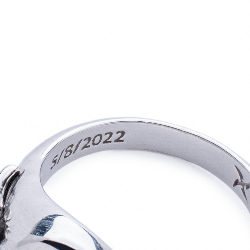 Mom Tattoo Ring - .925 Sterling Silver Jewelry for Women, Mother's Day Gift, Stackable Band Ring for Everyday Wear | Perfect for Gifting, Weddings & Special Occasions