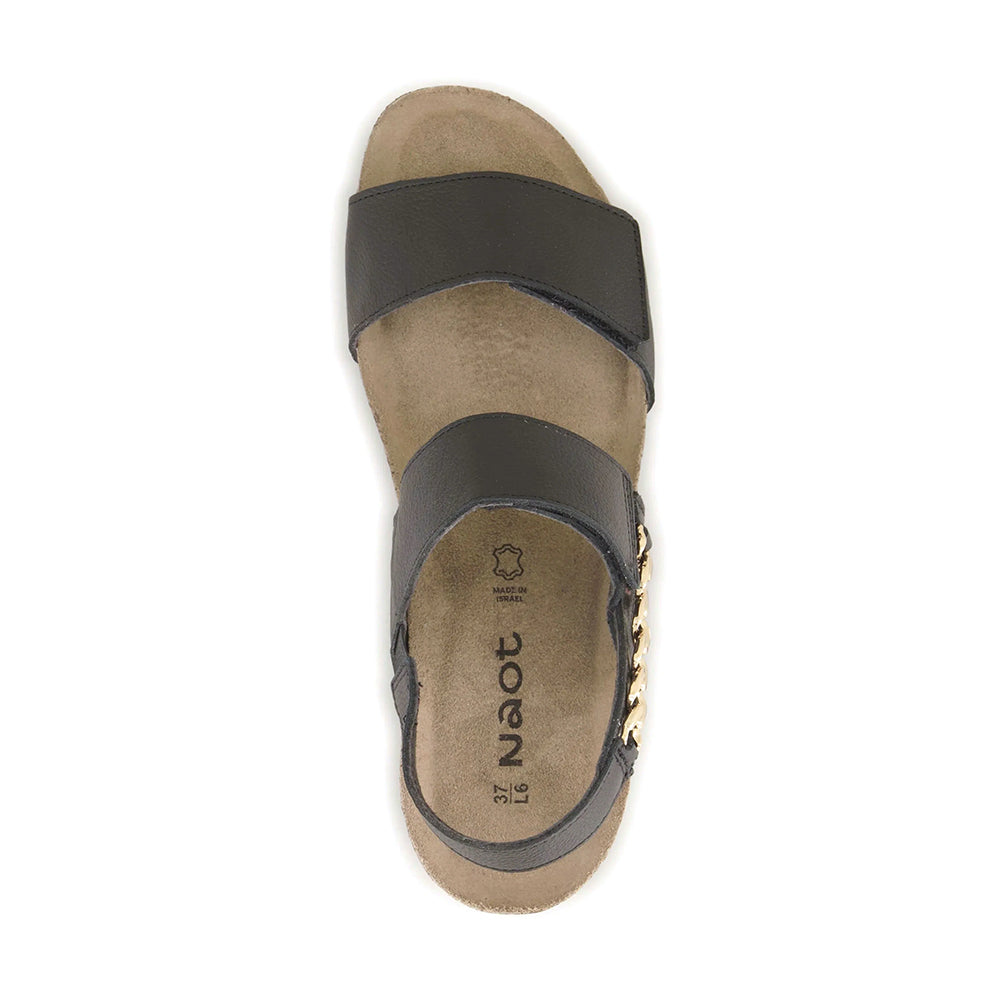 Eliana Back Strap Wedge Sandals - Comfortable Women's High Heel Shoes for Summer, Party & Wedding - Size 5-11, Black/Beige/Nude (Style 4473) | Perfect for Date Night, Office Wear & Special Occasions
