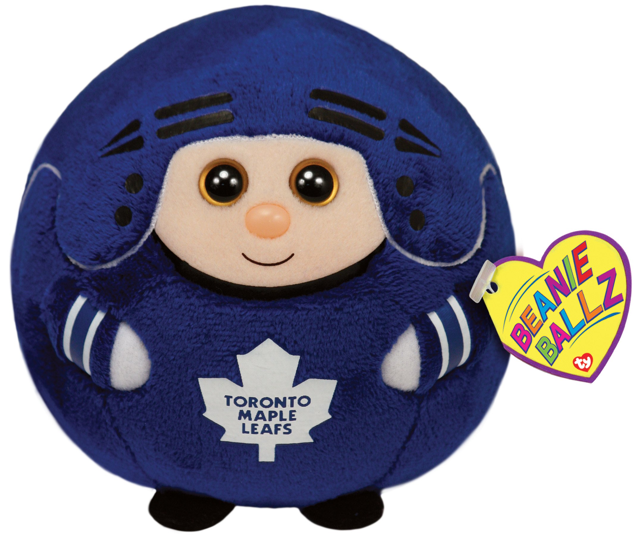 Ty Beanie Ballz Toronto Maple Leafs Plush Stuffed Animal - Official NHL Collectible Toy for Fans, Gift for Hockey Lovers, Perfect for Game Day Decor & Sports Memorabilia Collection