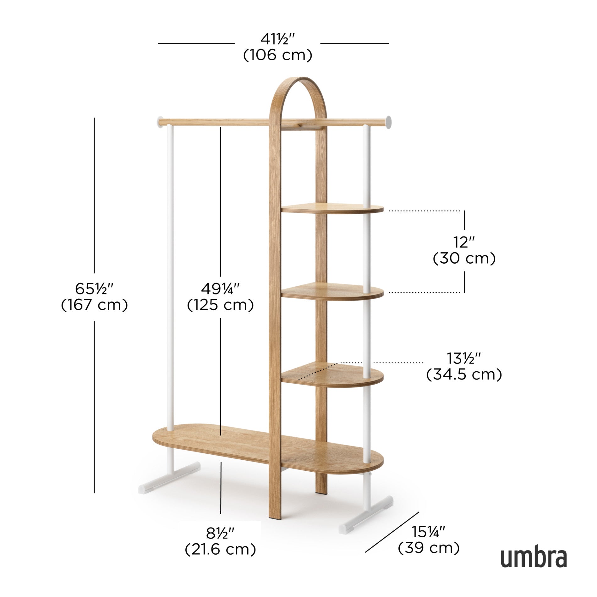 Bellwood Garment Rack - Heavy Duty Clothes Rack with Wheels, Adjustable Clothing Rack for Bedroom, Closet Organization, Laundry Room & Retail Store Display