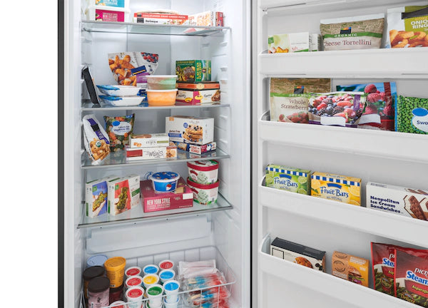 Frigidaire FRUF2020AN 20 Cubic Feet Upright Freezer in Carbon Black - Perfect for Home, Garage, or Basement Storage