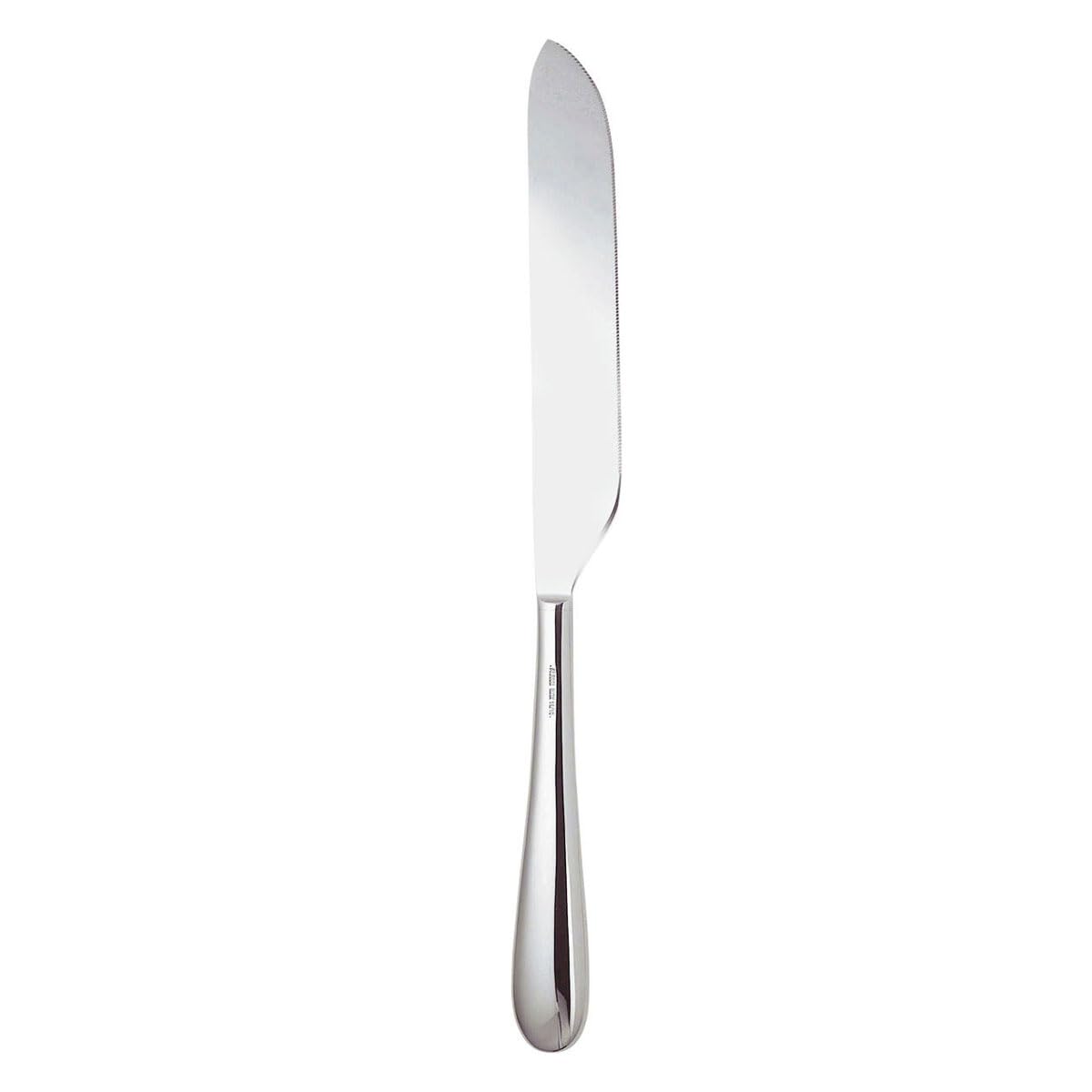 Alessi Nuovo Milano Stainless Steel Carving Knife - Professional Chef Knife for Meat, Vegetables & Fruits - Perfect for Home Cooking, BBQ & Kitchen Prep