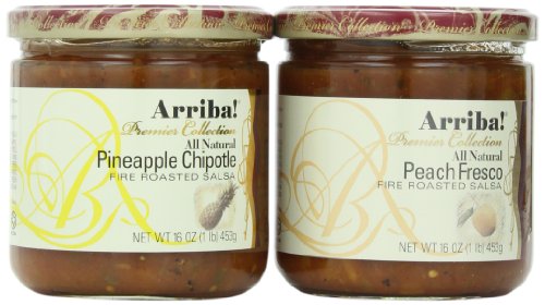 Pineapple Chipotle Salsa and Peach Fresco