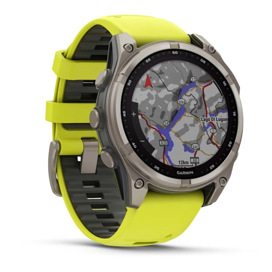 Fenix 8 47mm Sapphire Solar Smartwatch - GPS, Heart Rate Monitor & Fitness Tracker for Outdoor Sports, Running, Hiking & Daily Activity Tracking
