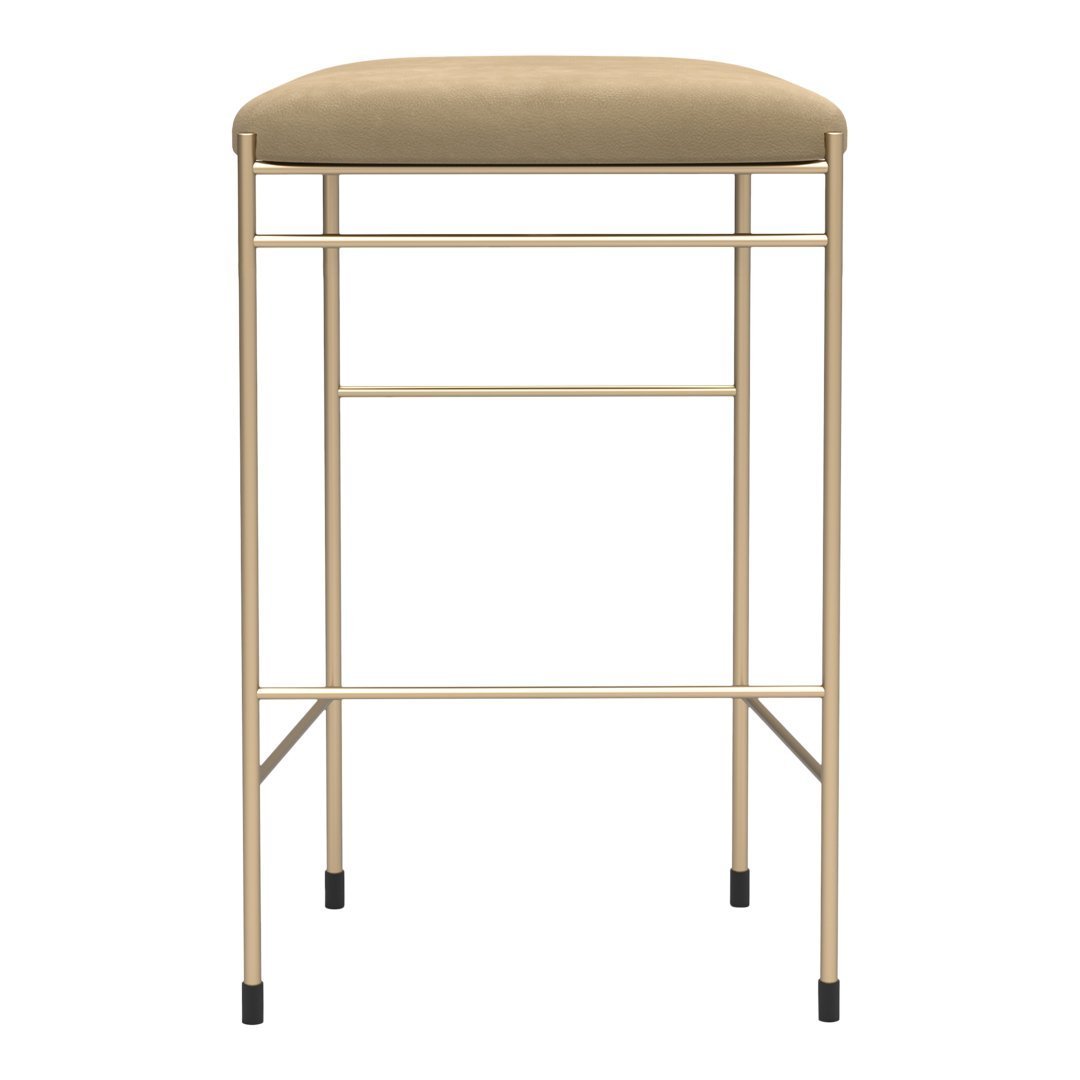 Modern Bar Stools for Kitchen Counter & Home Bar - Adjustable Height Swivel Stools with Backrest - Perfect for Breakfast Nook, Kitchen Island & Entertainment Areas