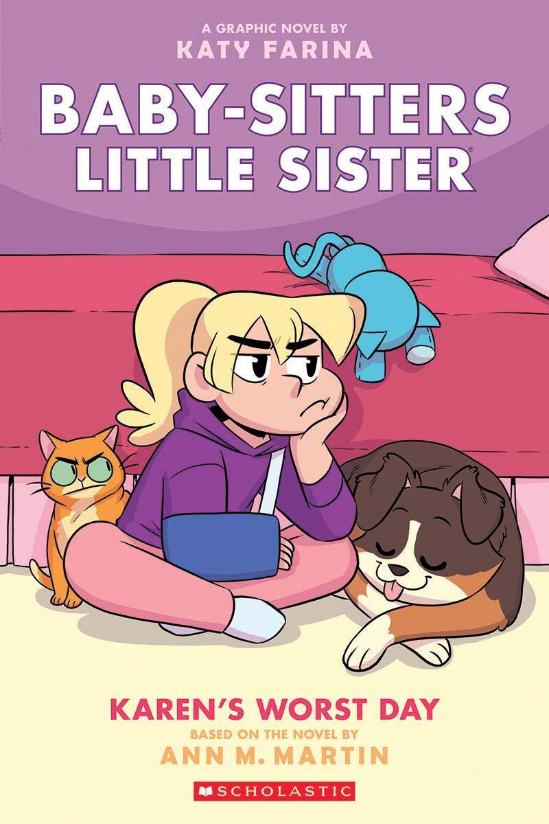 Karen's Worst Day - Baby Sitters Little Sister Graphic Novel #3 | Full Color Edition | Perfect for Young Readers & Graphic Novel Collectors