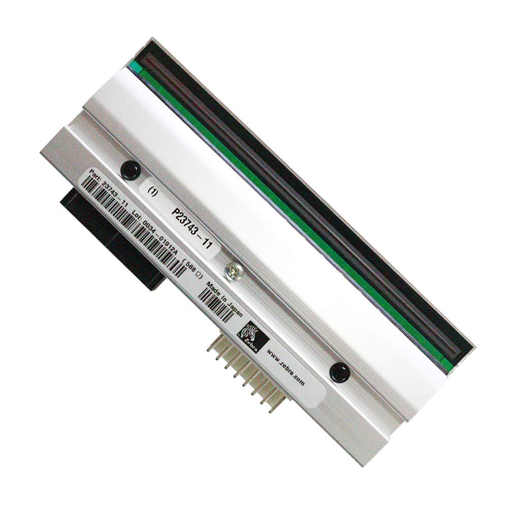 Original Zebra 140Xi4 Label Printer Printhead P1004234 P23743-11 - 203dpi High Resolution Replacement Part for Industrial Barcode Printing