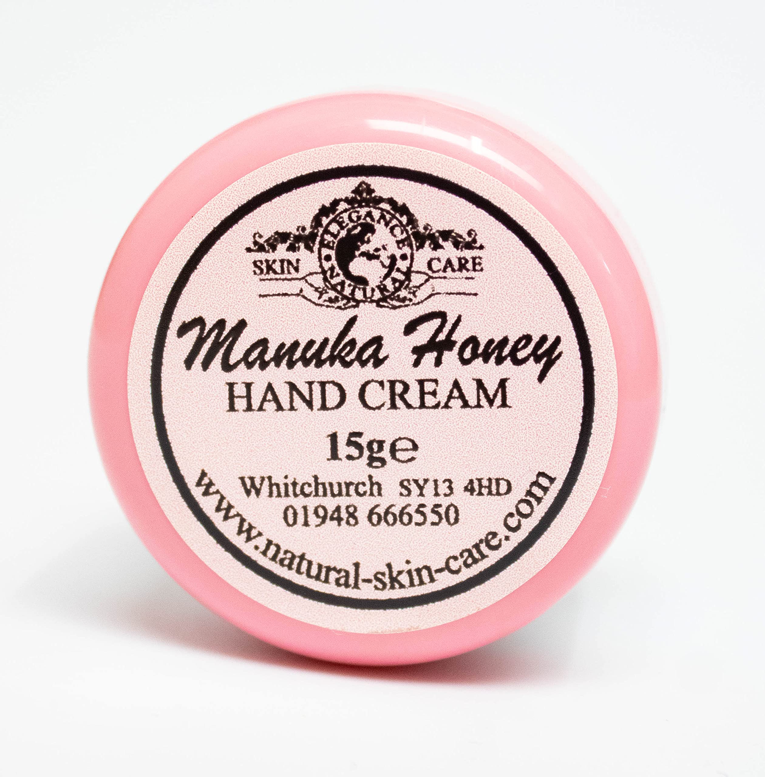 Manuka Honey Hand Cream 15g - Natural Moisturizing Trial Size for Dry Hands | Portable Pocket-Sized Skincare | Perfect for Travel, Office & Gift Giving