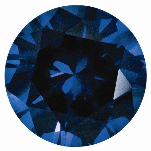 14K Gold 0.30 Carat Round Blue Sapphire Solitaire Necklace for Women - Elegant Jewelry Gift for Anniversary, Birthday & Special Occasions