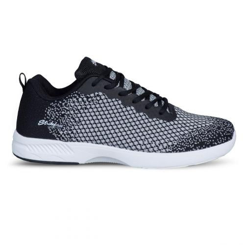 KR Strikeforce Aviator Black/Grey Bowling Shoes - Professional Comfort for League & Tournament Play - Perfect for Bowlers Seeking Style & Performance