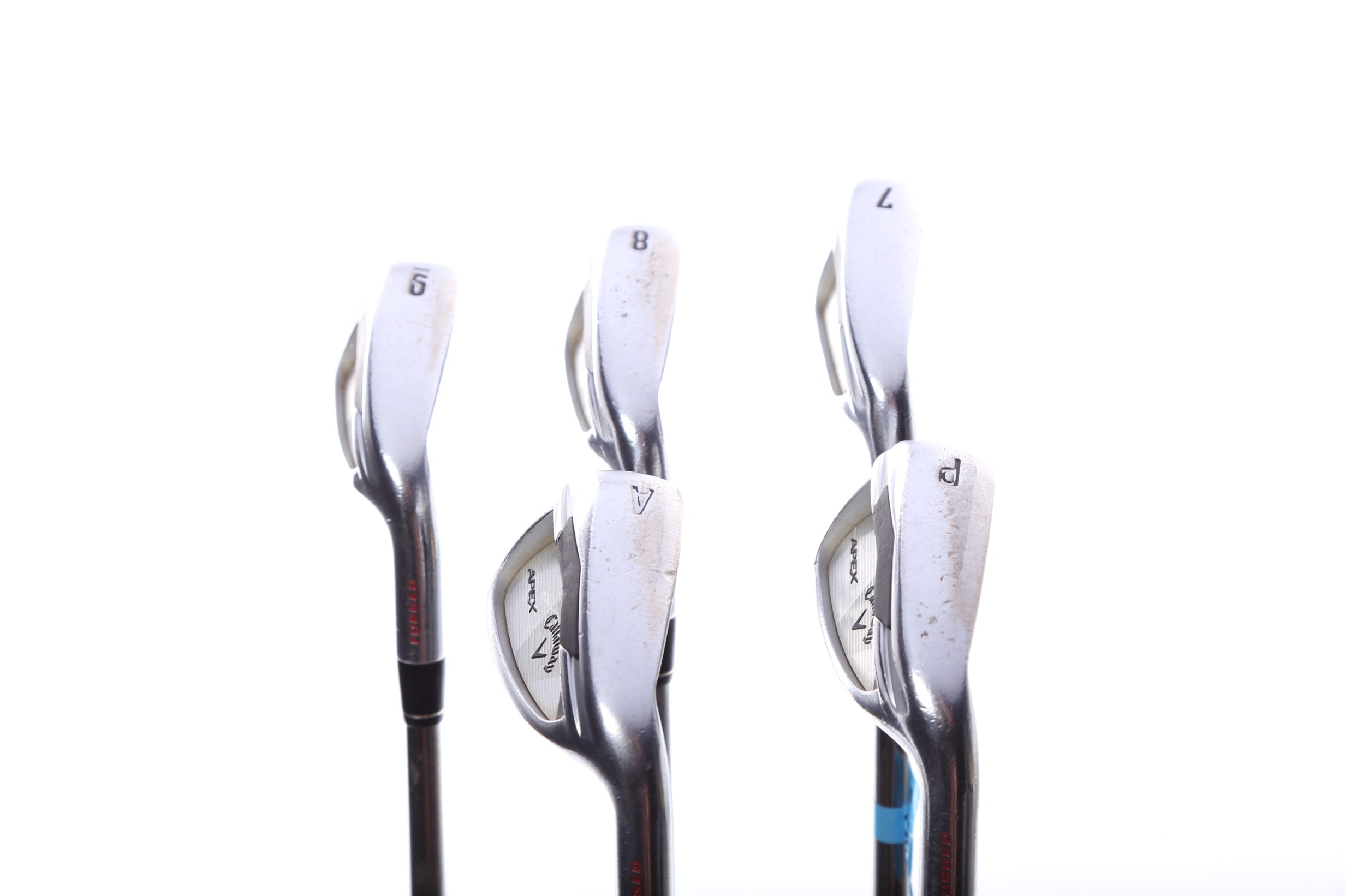 Used Callaway Apex Forged Iron Set 7-PW, AW - Right Handed Senior Flex Golf Clubs for Men | Perfect for Senior Golfers & High Handicap Players on Course & Driving Range