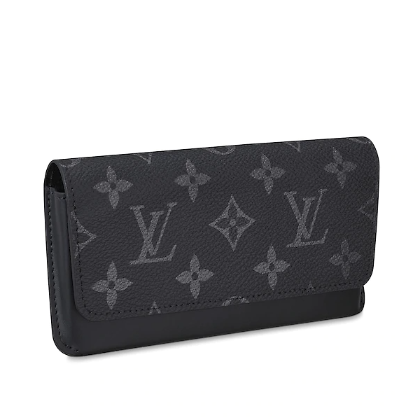 LV Monogram Eclipse Black Glasses Case - Stylish & Durable Eyewear Storage for Travel & Everyday Use