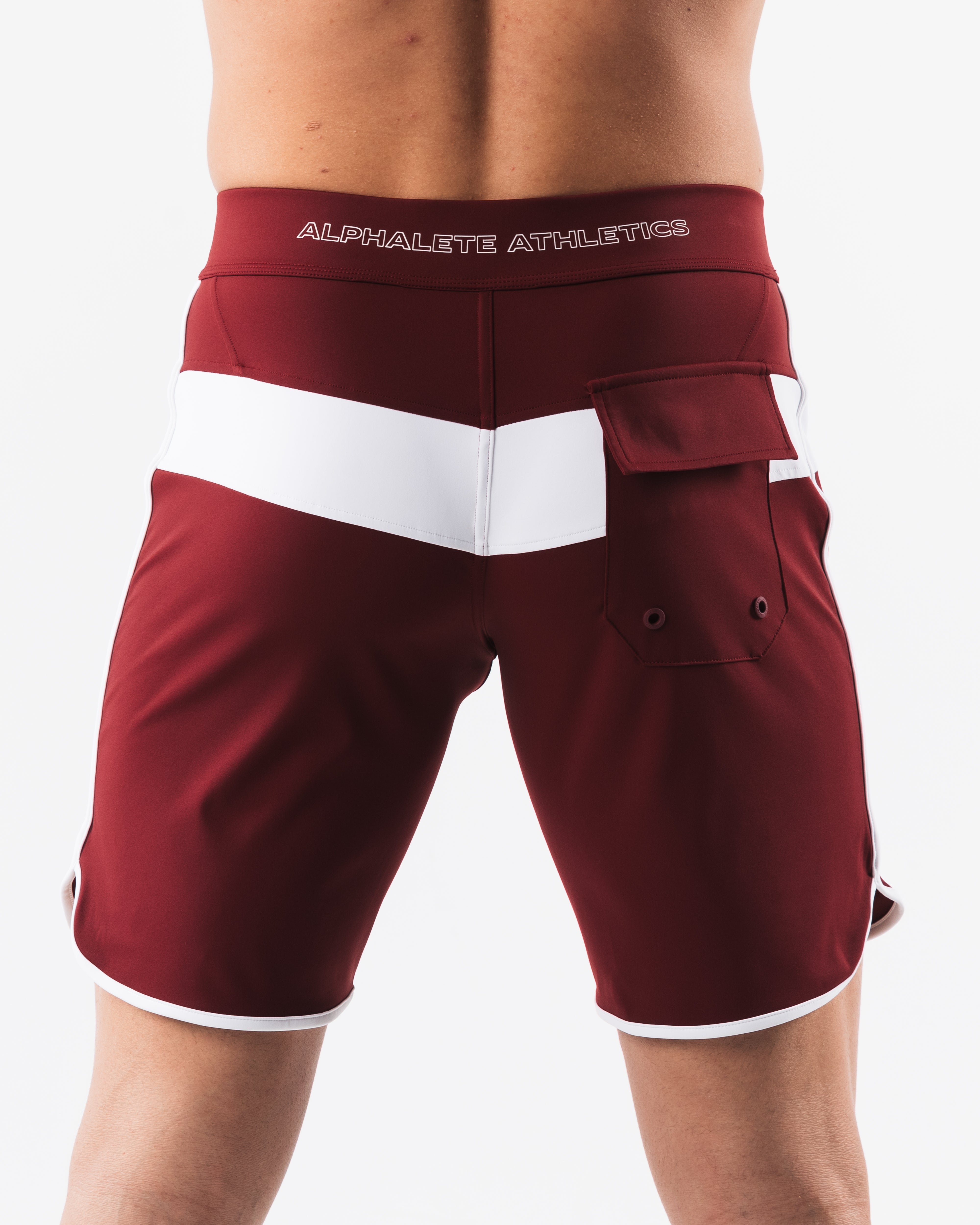 Titan Boardshort - Premium White Merlot Swim Trunks for Men | Quick-Dry, Comfortable & Stylish Beachwear for Surfing, Swimming & Summer Vacations