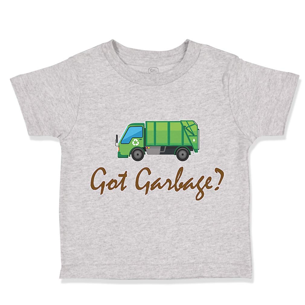 Custom Toddler T-Shirt - Got Garbage Trucks Design | 100% Cotton Boys & Girls Tee | Playtime, Birthday & Casual Wear