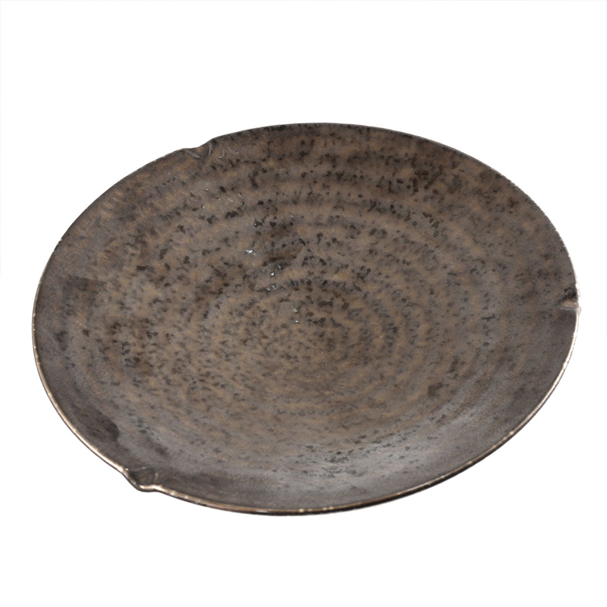 Premium Charcoal Gray Round Dinner Plate - 9.92 Inch Diameter | Elegant Tableware for Restaurants, Weddings & Home Dining