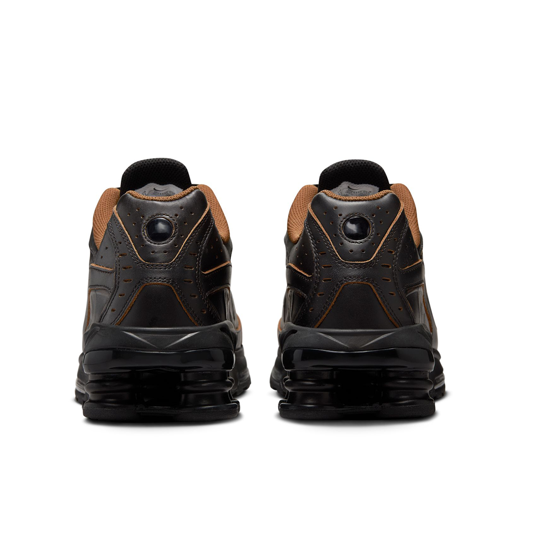 Nike Shox Ride 2 Premium Running Shoes for Men - Black/Light British Tan - Cushioned Sneakers for Jogging, Gym Workouts & Daily Wear