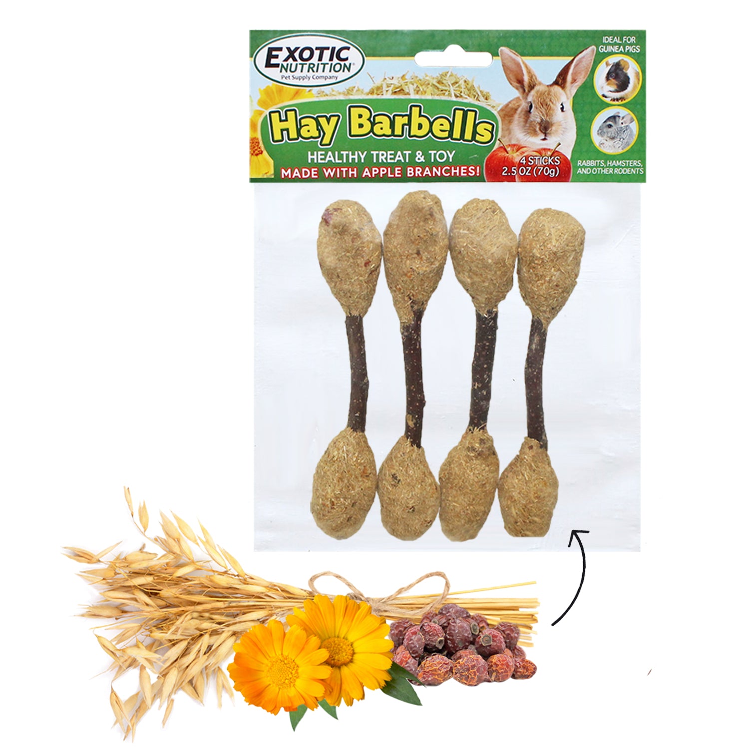 Premium Hay Barbells for Livestock Feeding - Durable Farm & Ranch Equipment for Horses, Cows & Goats - Perfect for Barns, Stables & Pastures