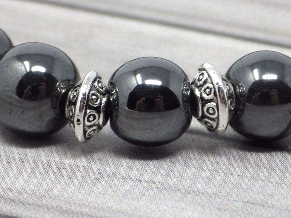 Women's Zen Ethnic Bracelet with Black Hematite & Tibetan Beads - Spiritual Meditation Jewelry for Yoga, Mindfulness & Boho Fashion