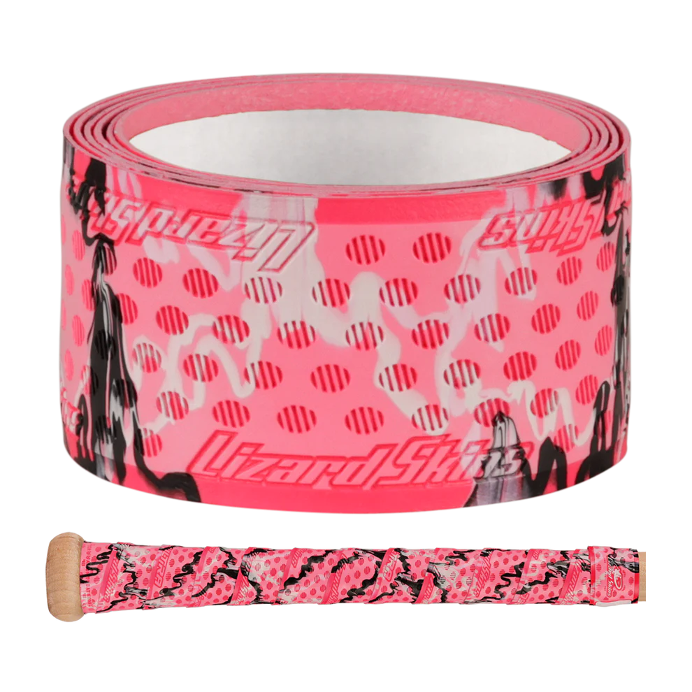 Lizard Skins DSP Ultra Bat Grip - Pink Camo Baseball Bat Handle Grip for Enhanced Control | Perfect for Baseball, Softball & Training Practice