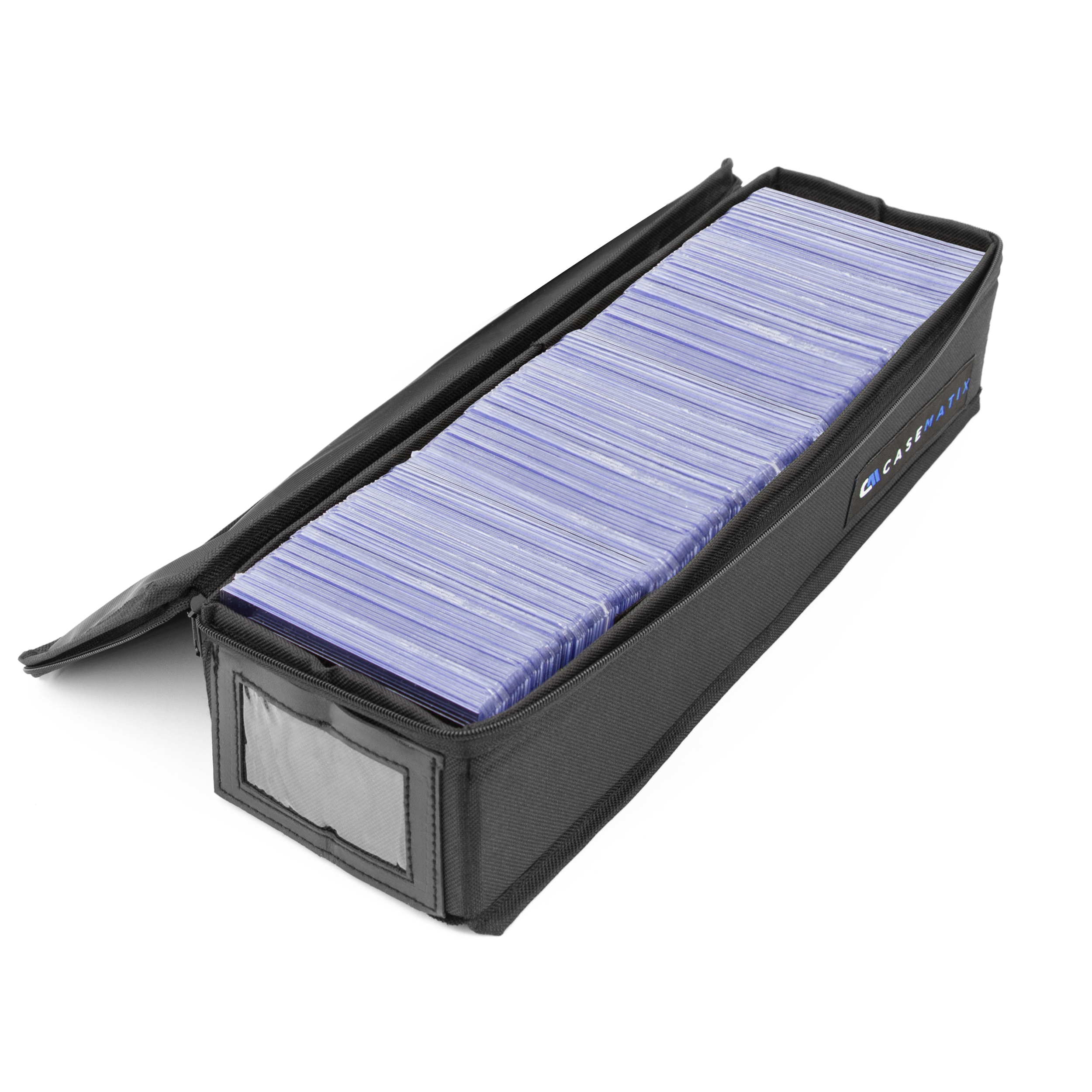 CASEMATIX Top Loader Card Storage Case - Holds 200 Trading Cards (3