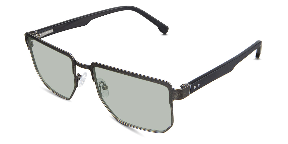 Jefferson Men's Prescription Tinted Glasses - Stylish & UV Protection for Driving, Reading & Outdoor Activities
