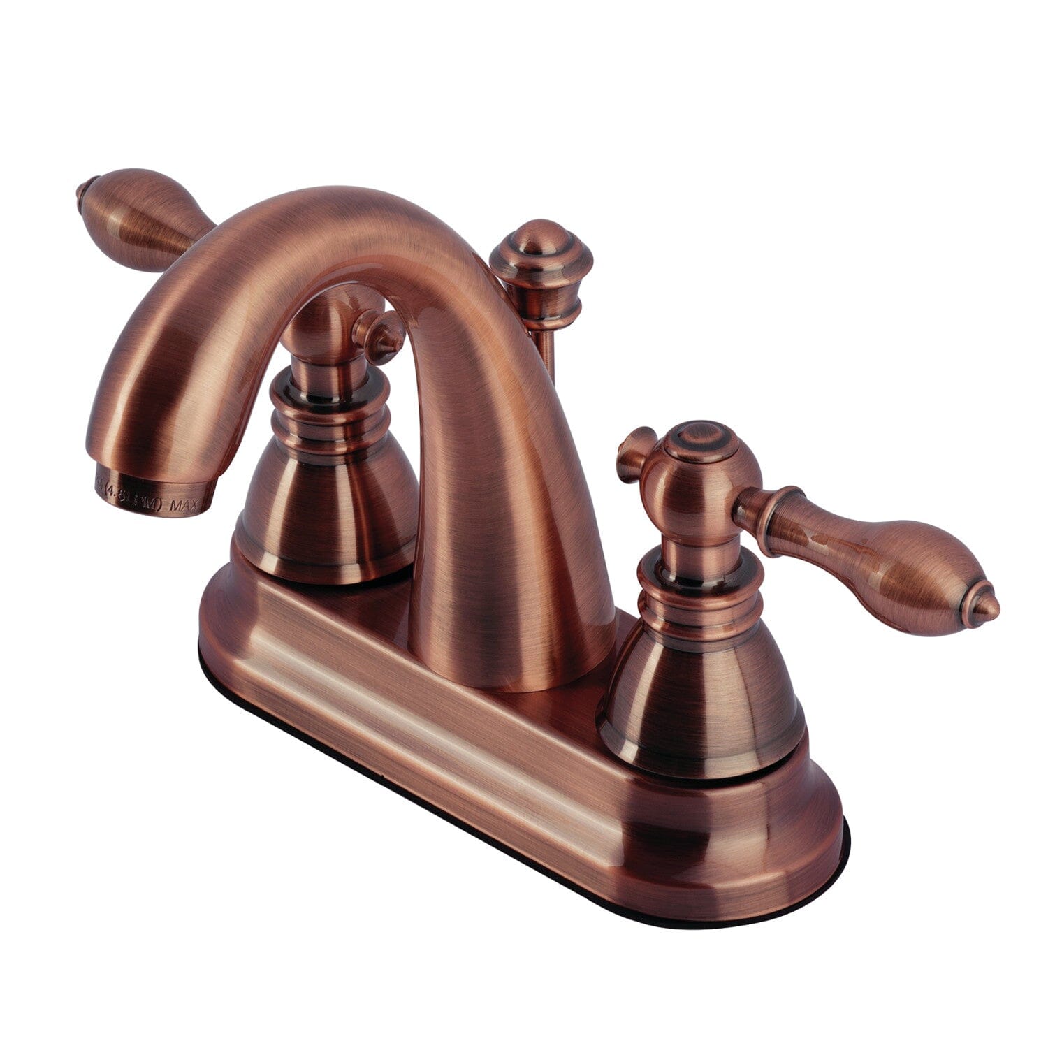 American Classic Double Handle 3-Hole Deck Mount 4-Inch Centerset Bathroom Faucet with Pop-Up Drain - Perfect for Bathroom Sink Renovations & Modern Home Upgrades