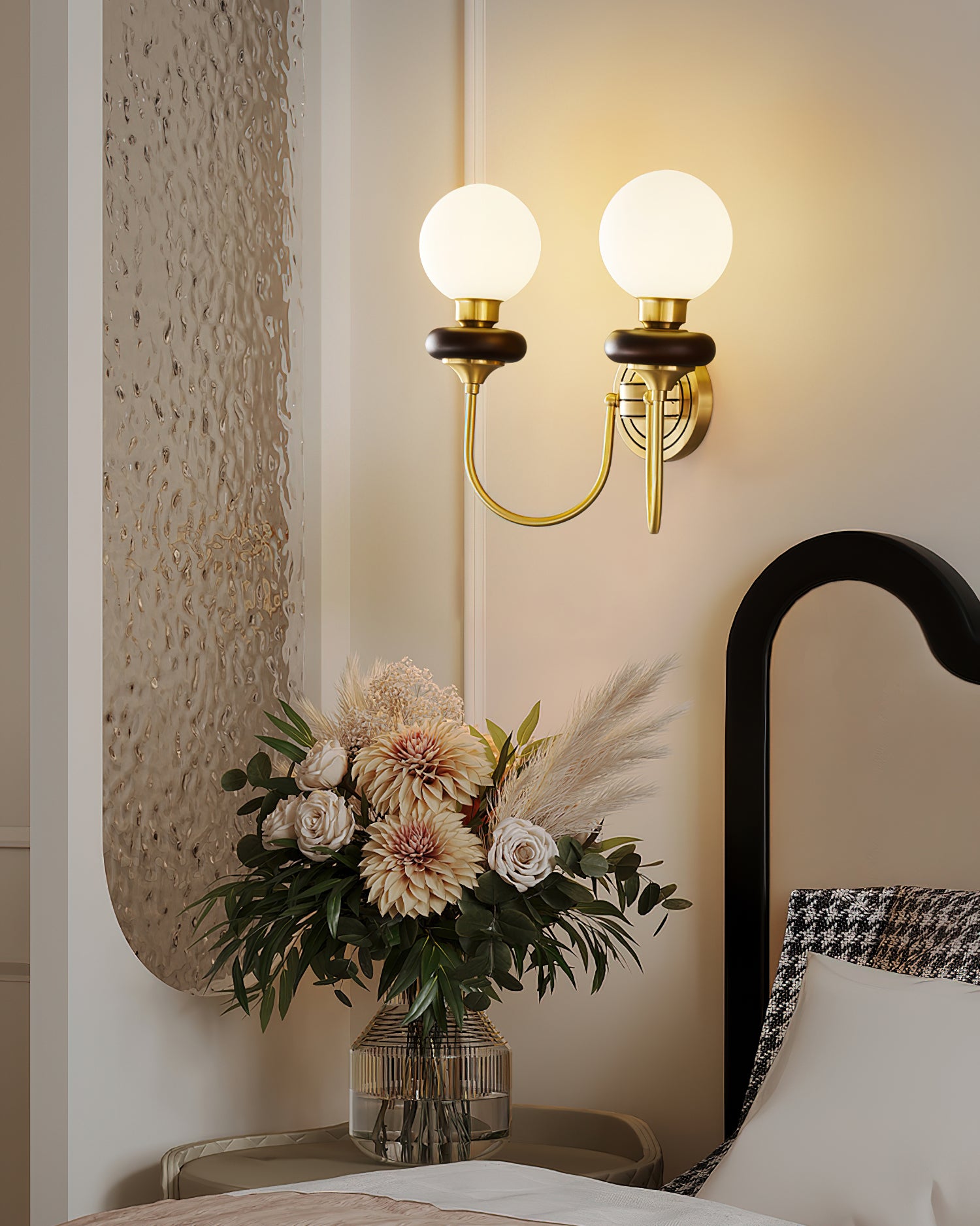Bellevue Modern Wall Lamp - Sleek LED Sconce Light Fixture for Bedroom, Living Room & Hallway - Energy Efficient Indoor Lighting Solution