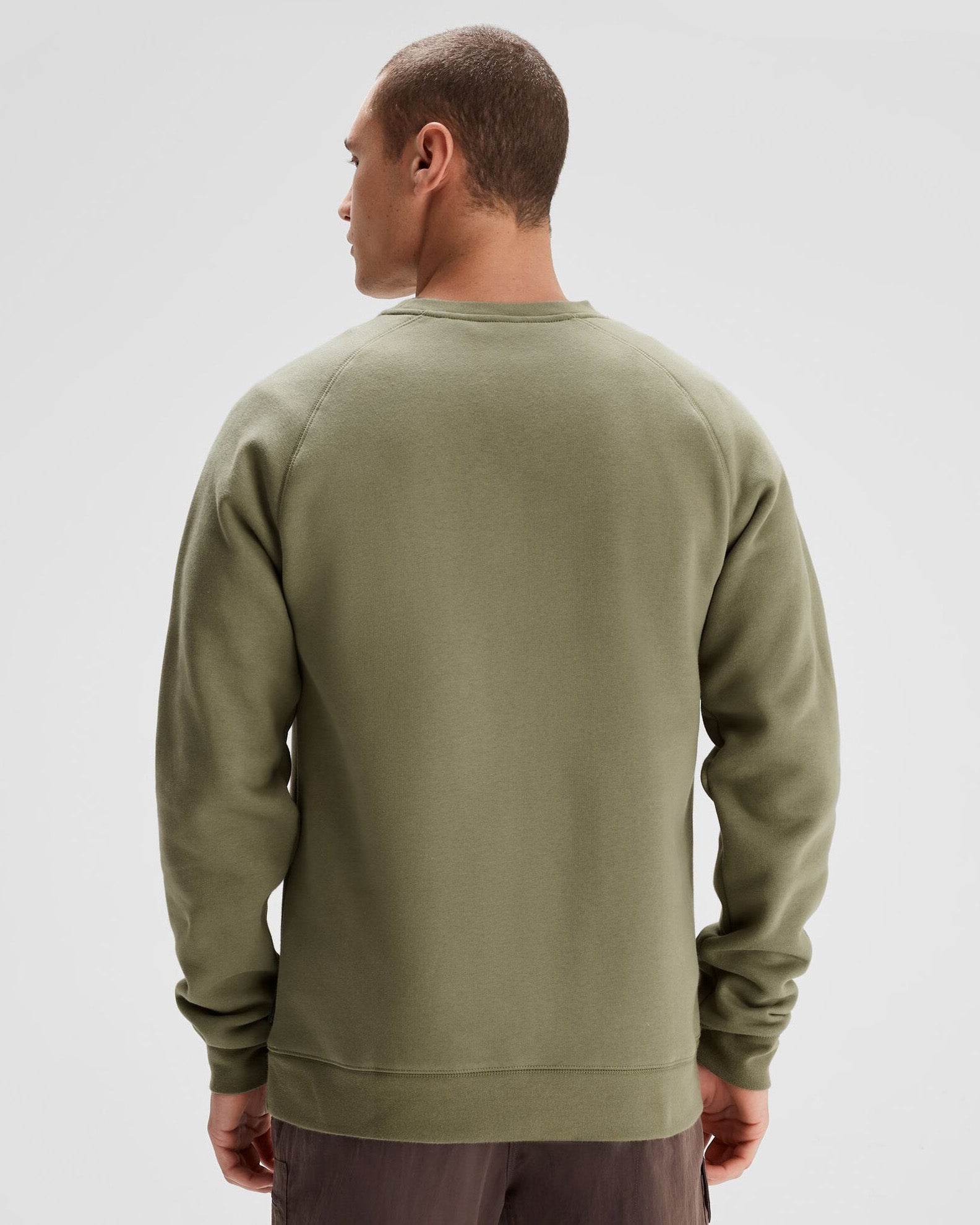 Men's Kathmandu Logo Crew Sweater - Soft Cotton Pullover for Men, Casual Winter Knit Sweater, Beech Color | Perfect for Outdoor Adventures & Cozy Winter Wear