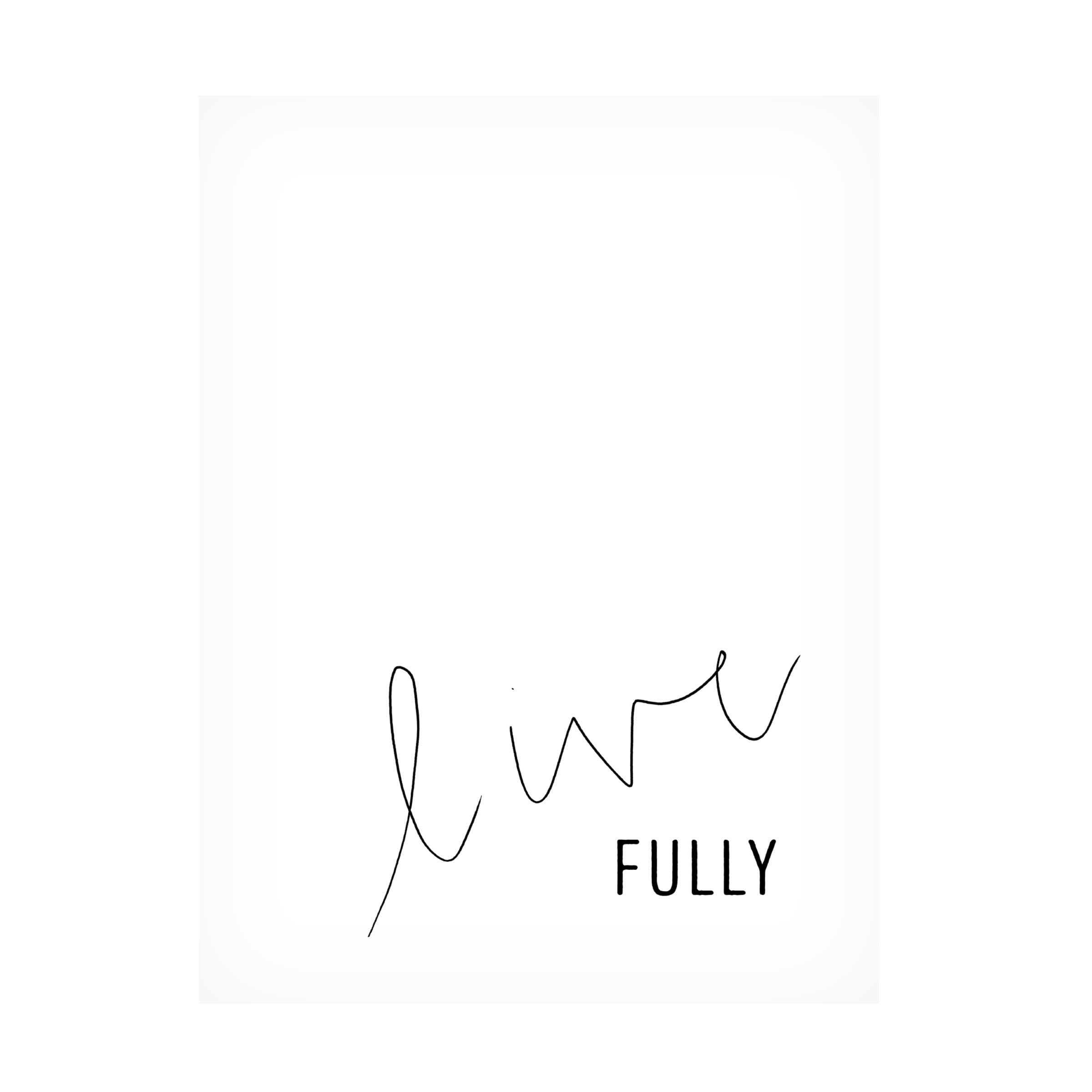 Anna Hambly 'Simply Kindness II' Canvas Wall Art Print - Inspirational Home Decor for Living Room, Bedroom & Office