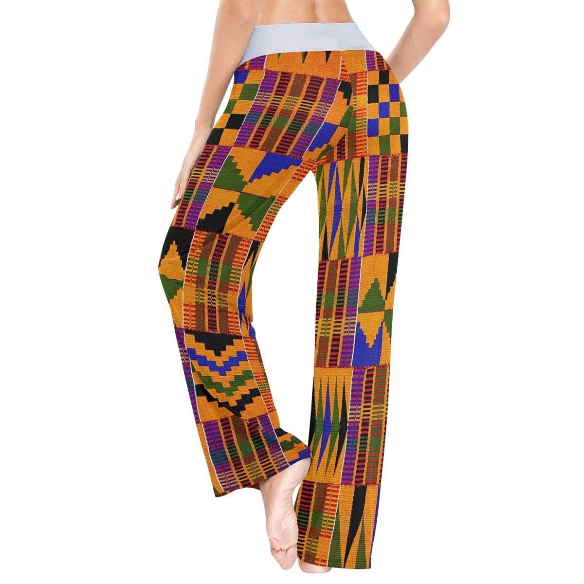Women's Loose Casual Comfy Pajama Pants with Drawstring - Palazzo Wide Leg Lounge Pants for Sleep, Yoga & Home Relaxation
