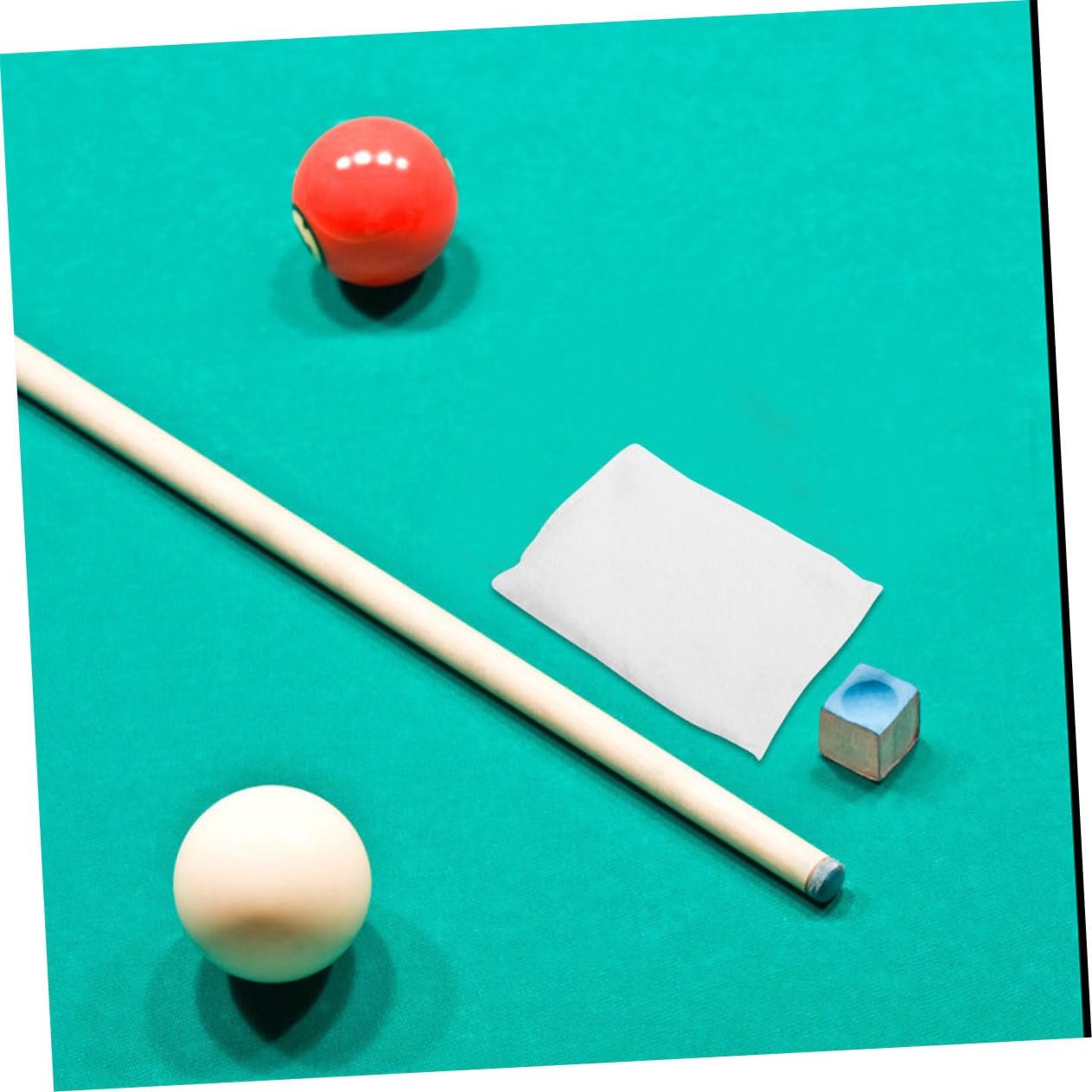 Premium Billiard Talcum Powder - 1 Pack White Pool Chalk Powder Bags for Smooth Cue Control | Essential Billiards Accessories for Professional & Home Game Rooms