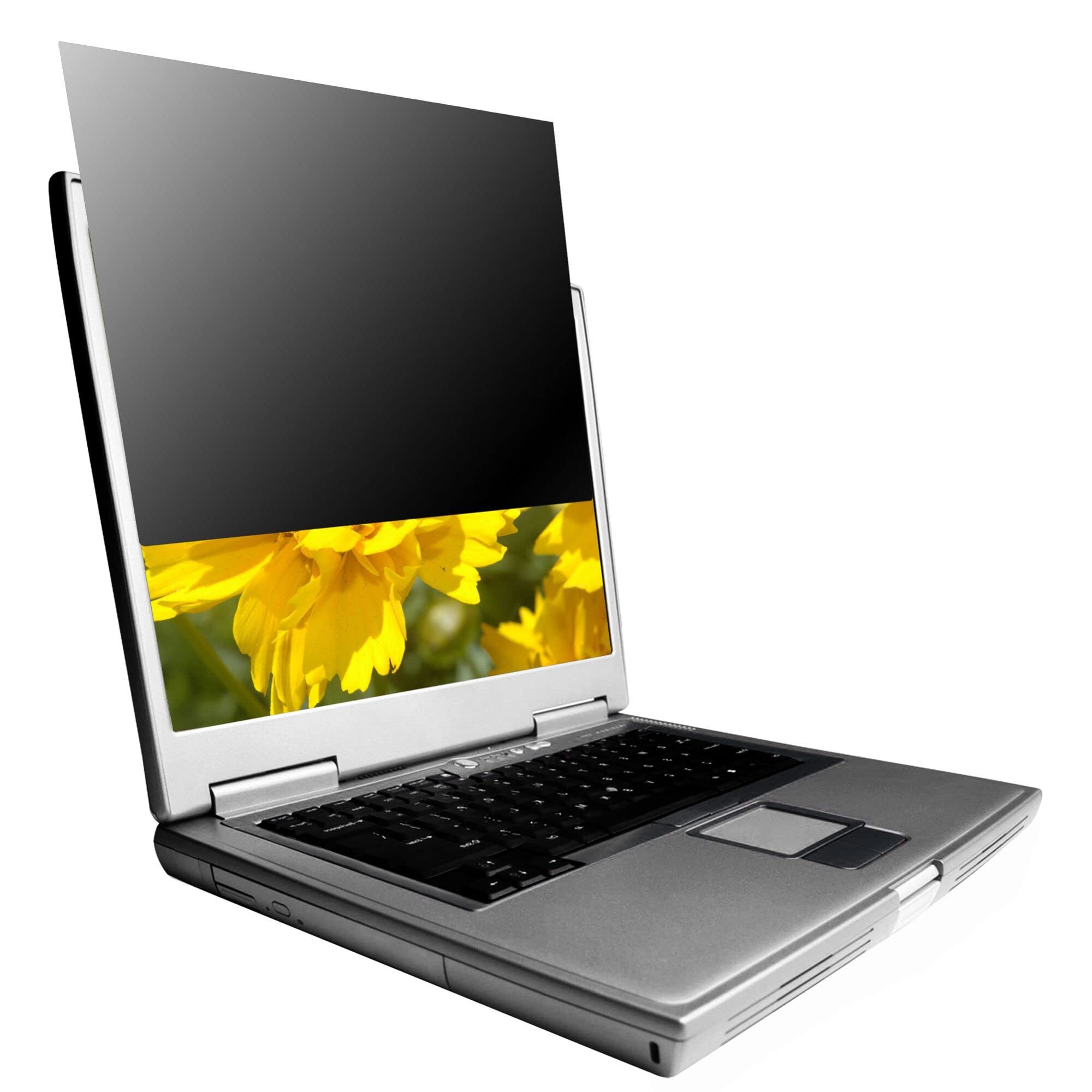 Kantek Secure-View 15.6-Inch Widescreen Laptop Privacy Screen - Anti-Glare, Blue Light Filter, Blackout Privacy Protector for Notebooks (16:9 Aspect Ratio) | Perfect for Office Work, Coffee Shops & Public Spaces