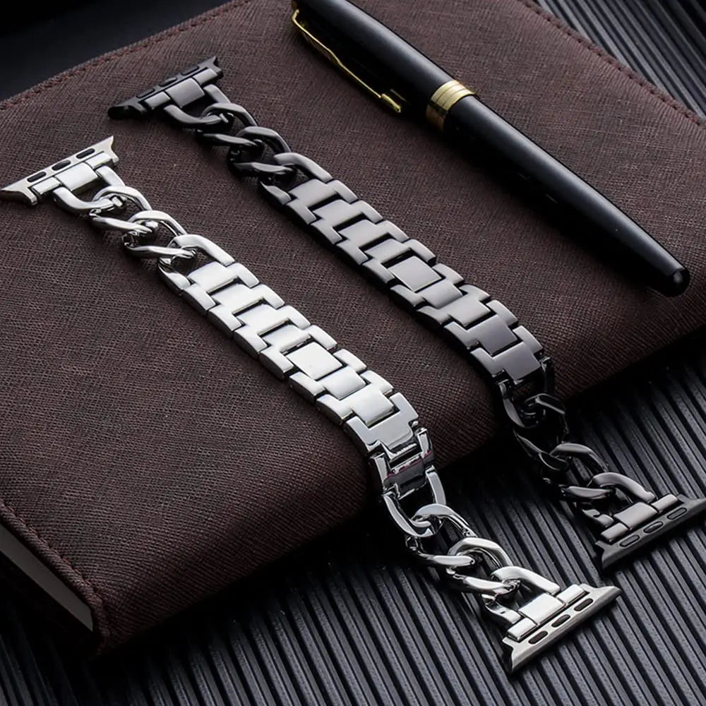 Luxury Cuban Link Bracelet for Men - 14K Gold Plated Stainless Steel Chain Bracelet with Gift Box - Perfect for Gifts, Parties, and Everyday Wear